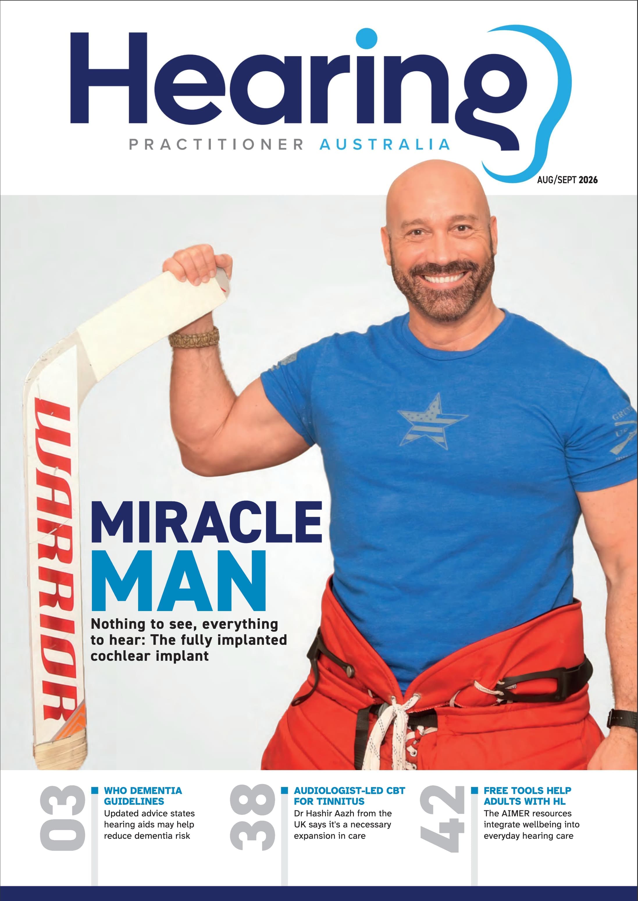 Michael Seufer: Miracle Man cover photo on Hearing Practitioner Australia